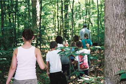 Summer Camp Nature Hike