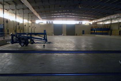 Inside the Exhibition Center