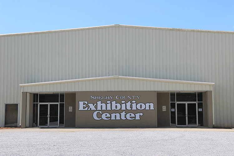 Shelby County Exhibition Center - Front 