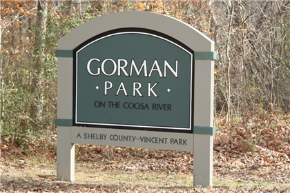 Gorman Park Entrance Sign