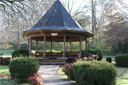 Pavilion with gazebo