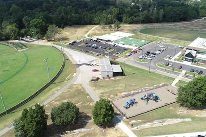Aerial View of Pelham City Park