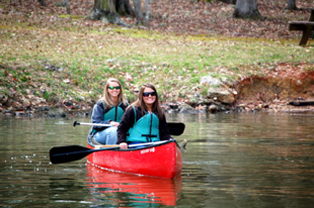 Activities include canoeing